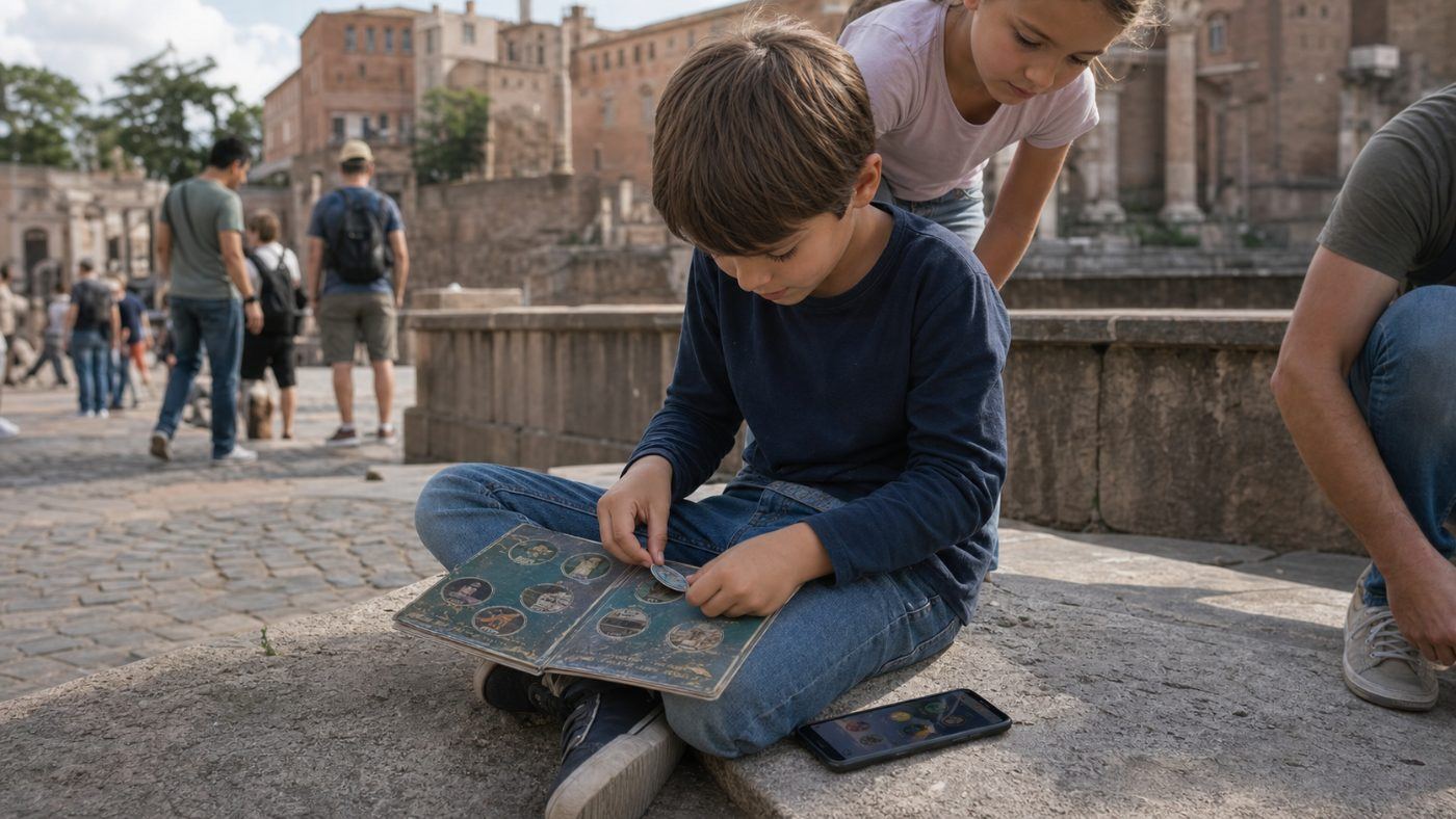Il premio del bambino per aver completato il percorso