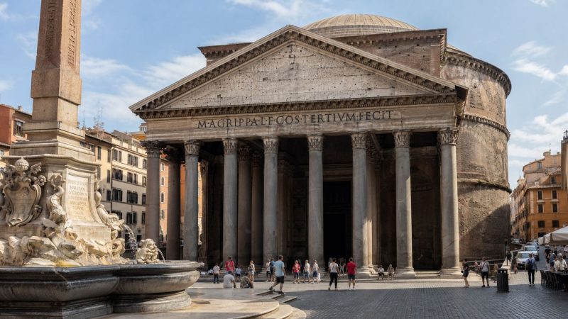 Il Pantheon — tappa del percorso
